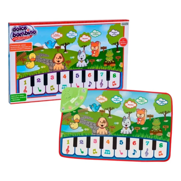 Alfombra musical teclado infantil
