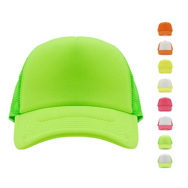 Gorro Trucker Flúo