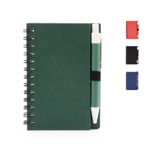 Anotador ecológico con logo