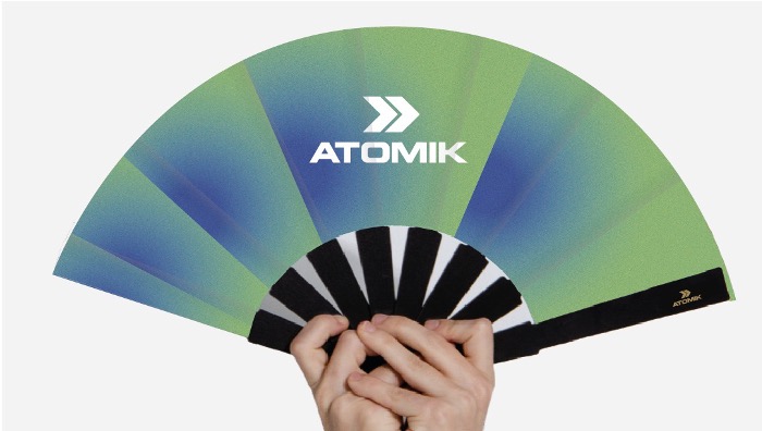 Abanicos personalizados full color para empresas en eventos